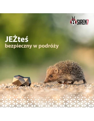 Skuteczny odstraszacz dzikich zwierząt do samochodu DZIKÓW, SAREN, JELENI SIREN7 bezpieczne auto